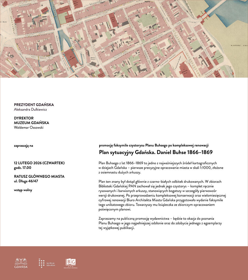 Zaproszenie - prezentacja czystorysu Plan Buhsego