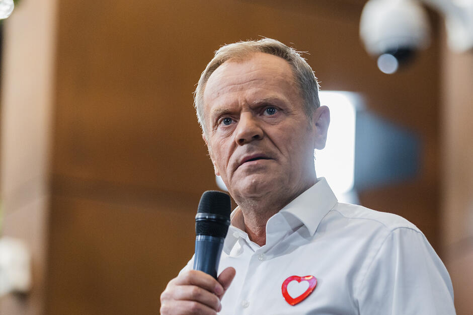 Donald Tusk. Spotkanie otwarte z wyborcami