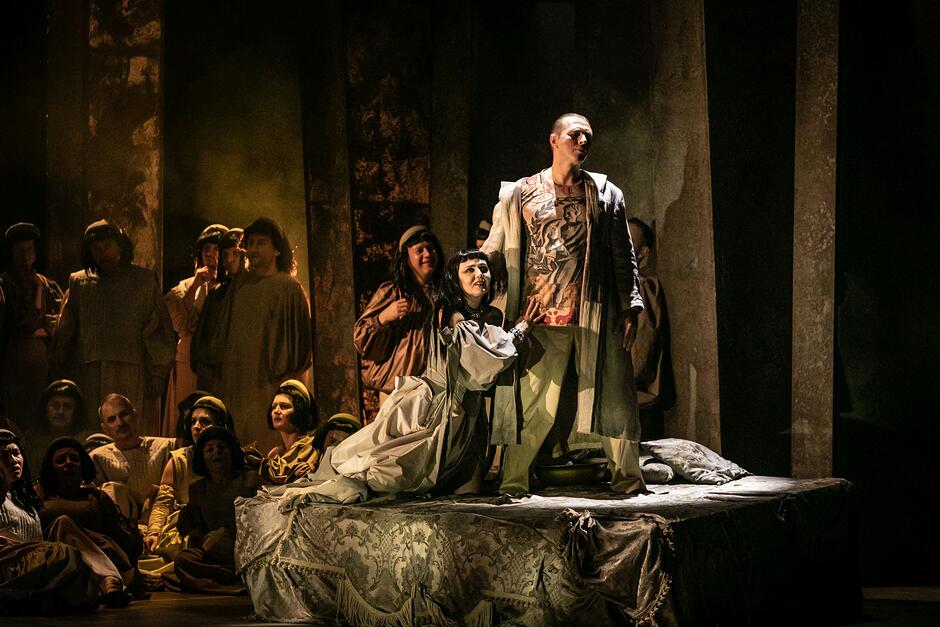 Olga Pasiecznik (Roksana), Andrzej Lampert (Pasterz)_