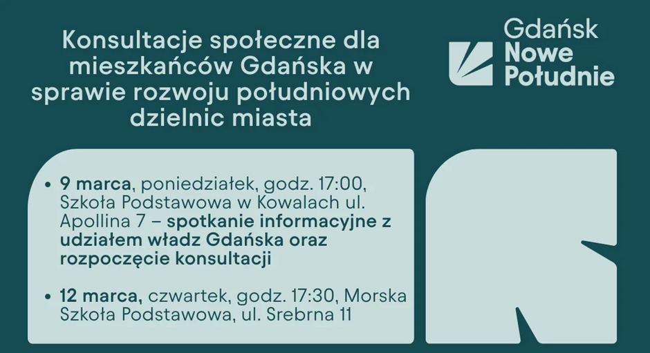 Grafika z informacjami dotyczącymi konsultacji 