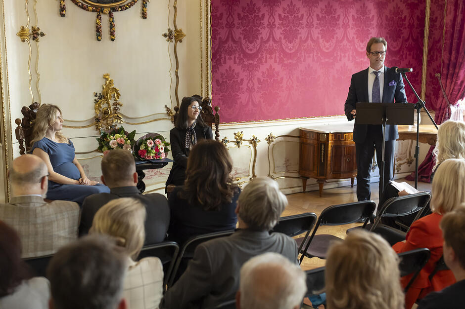 Wręczenie nagród dla młodych naukowców im. Jana Uphagena