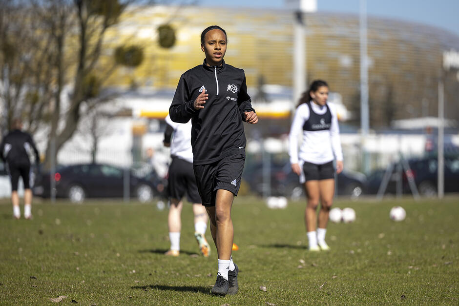 Trening piłkarek AP 2010 ORLEN Gdańsk