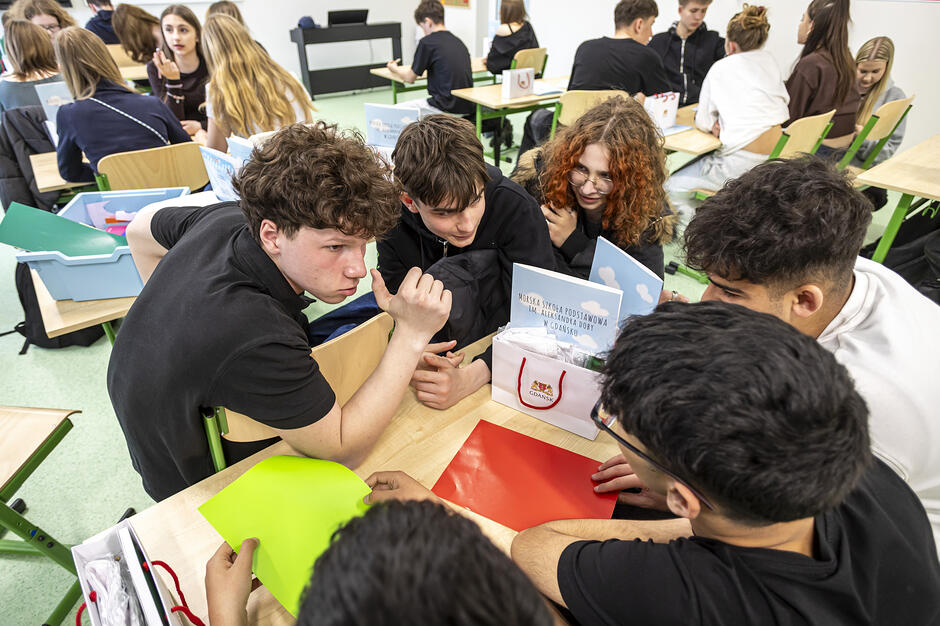 Dzieci z Bremy w Morskiej Szkole Podstawowej