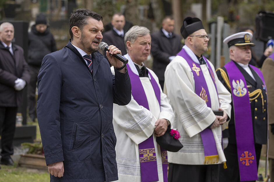 Pogrzeb kmdr. Romana Rakowskiego