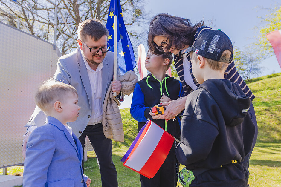 Podniesienie Flagi Unii Europejskiej