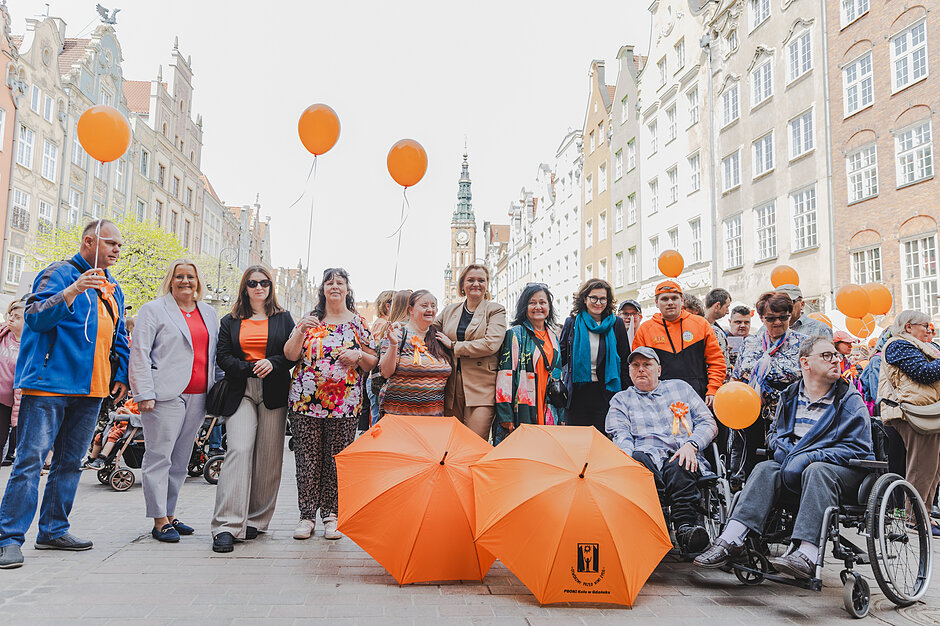 Parada z okazji Dnia Godności Osób z Niepełnosprawnością Intelektualną