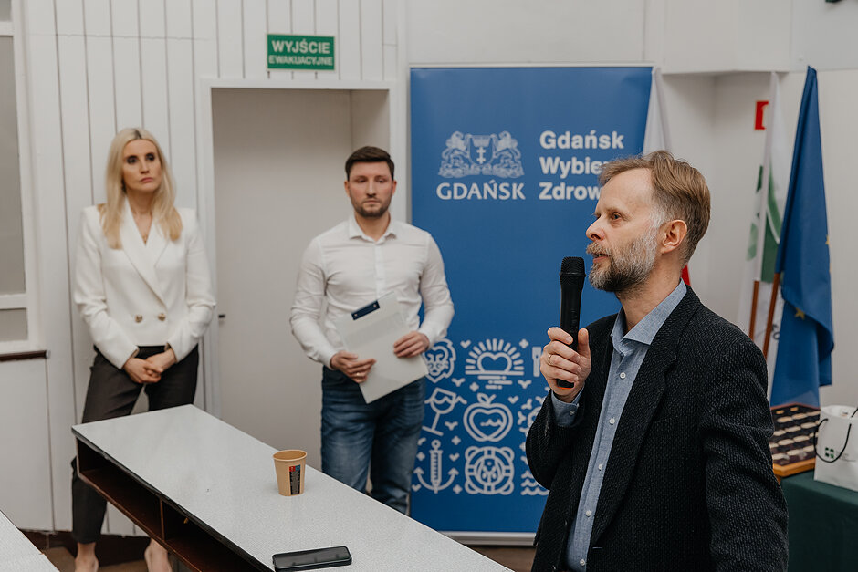 Event dotyczący szczepień ochronnych. Wykład dr. Marcina Dymkowskiego w auli PANS