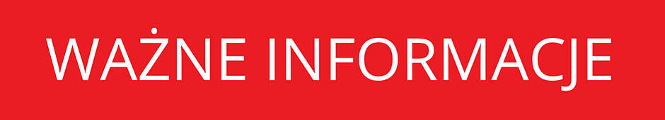 Ważne informacje