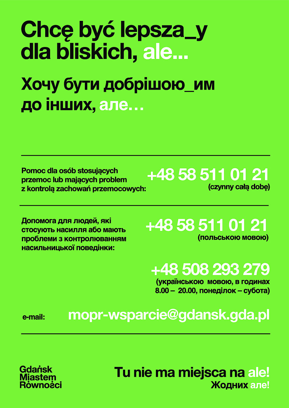 Infografika Miejskiego Ośrodka Pomocy Rodzinie w Gdańsku dotycząca programu