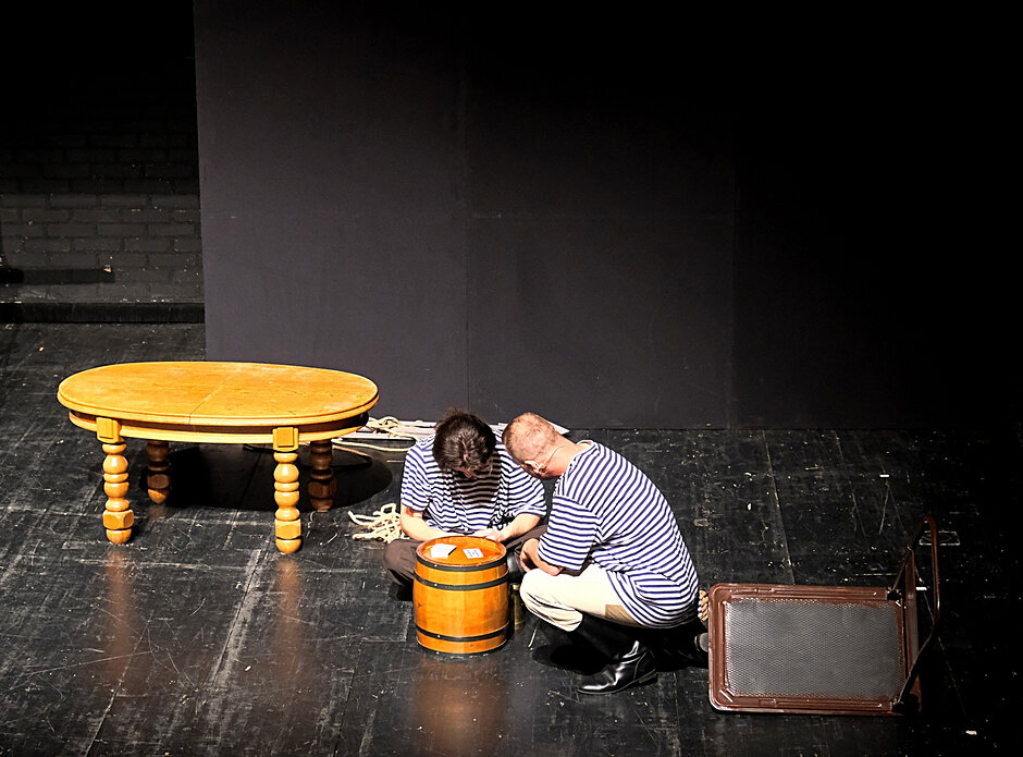  Moby Dick po kaszubsku został 8 czerwca wystawiony na deskach sceny Stara Apteka w Teatrze Wybrzeże 