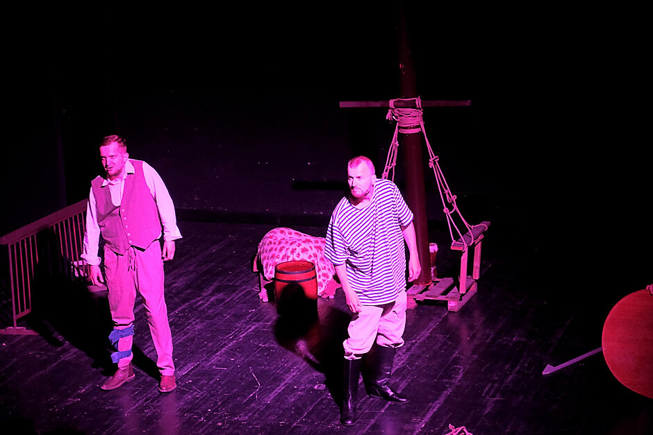  Moby Dick po kaszubsku na deskach sceny Stara Apteka w Teatrze Wybrzeże 