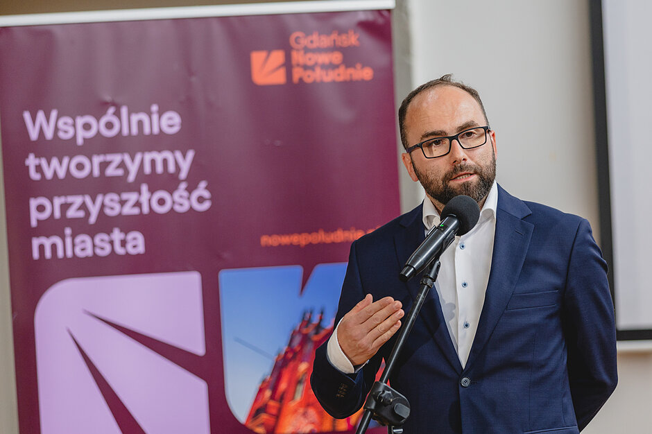 Michał Jamroż, kierownik projektu Gdańsk Nowe Południe