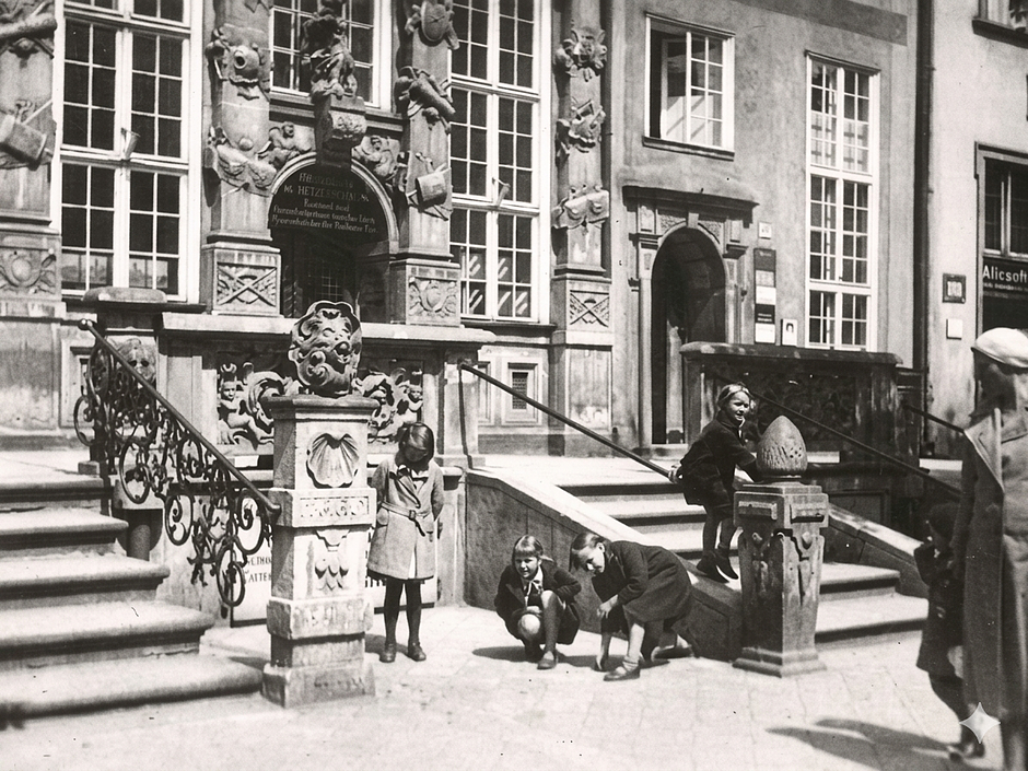 Przedproża na Długim Targu, ok. 1925