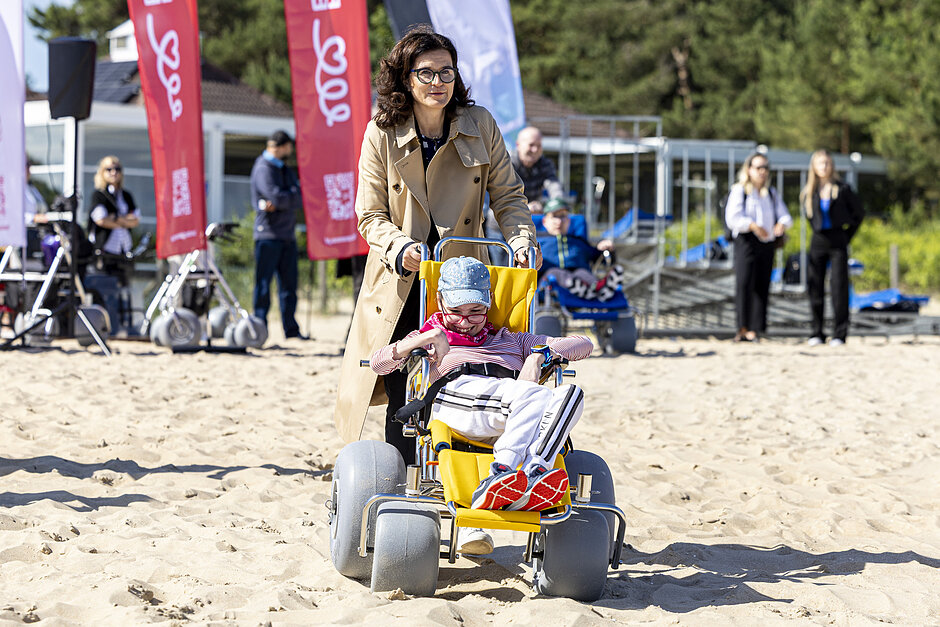 Gdańskie plaże dostępne i bezpieczne