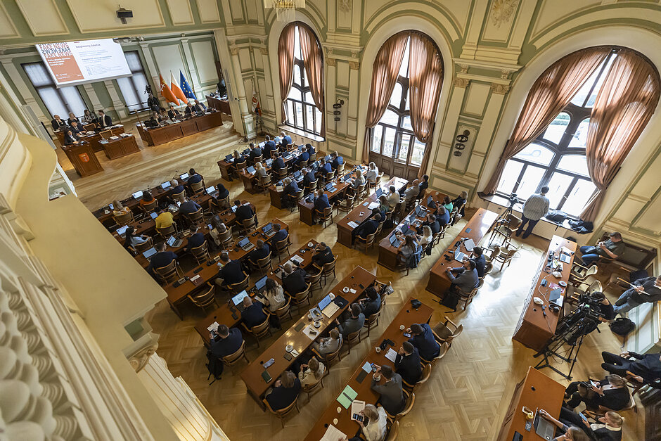 28. sesja Rady Miasta. Podjęto na niej stanowisko ws. uhonorowania przez Wołodymyra Zełenskiego UPA
