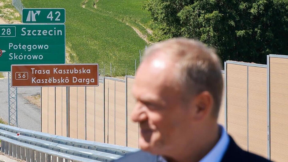Premier Donald Tusk otworzył ostatni odcinek Trasy Kaszubskiej S6.