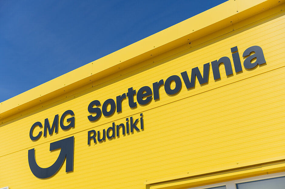  Sorterownia Rudniki - zbliżenie na logo