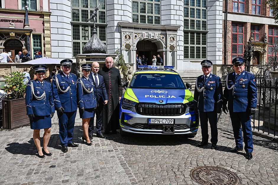 Nowy radiowóz będzie służył gdańskiej policji 