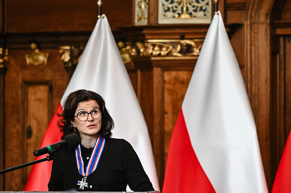 W swoim przemówieniu prezydent Gdańska sięgnęła po grecki mit 