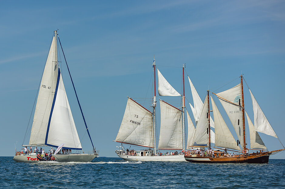 Baltic Sail Gdańsk 2023 – parada żaglowców