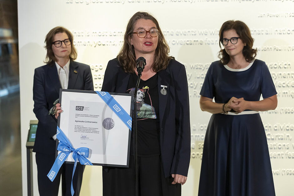 Wręczenie Odznaki Solidarności i Praw Człowieka