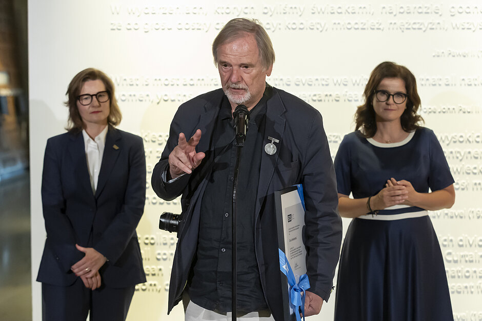Wręczenie Odznaki Solidarności i Praw Człowieka