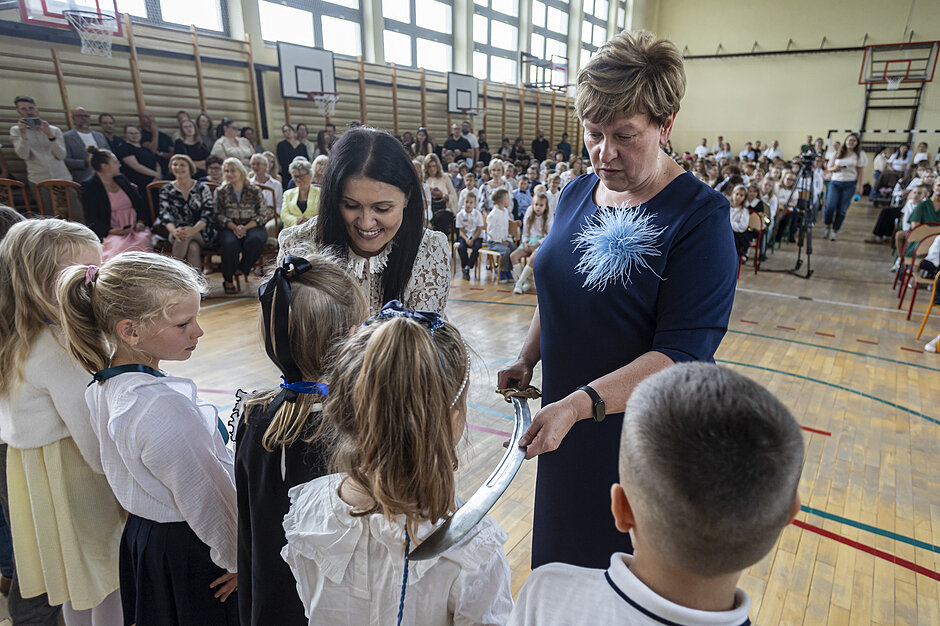 Miejska Inauguracja Roku Szkolnego 2026/2027. Pasowanie pierwszoklasistów szablą.