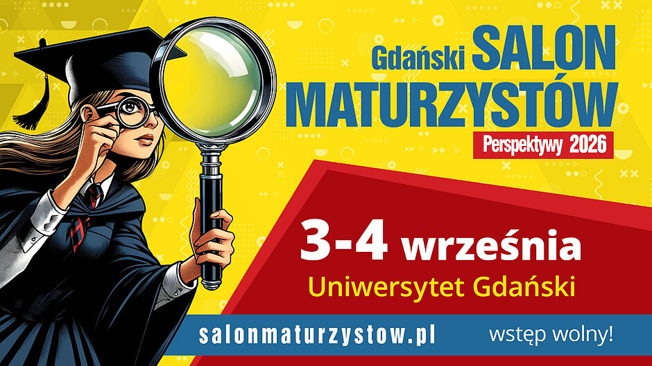 Grafika przedstawiająca Gdański Salon Maturzystów