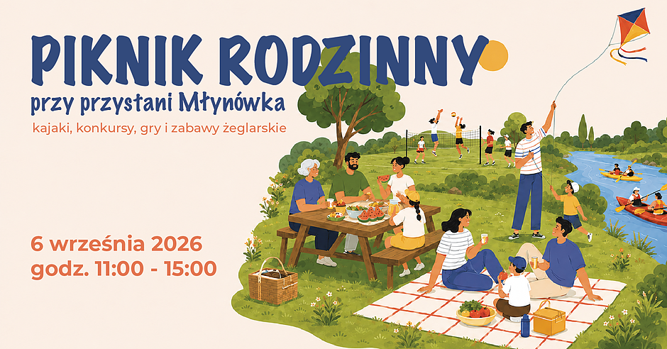 plakat promujący piknik rodzinny