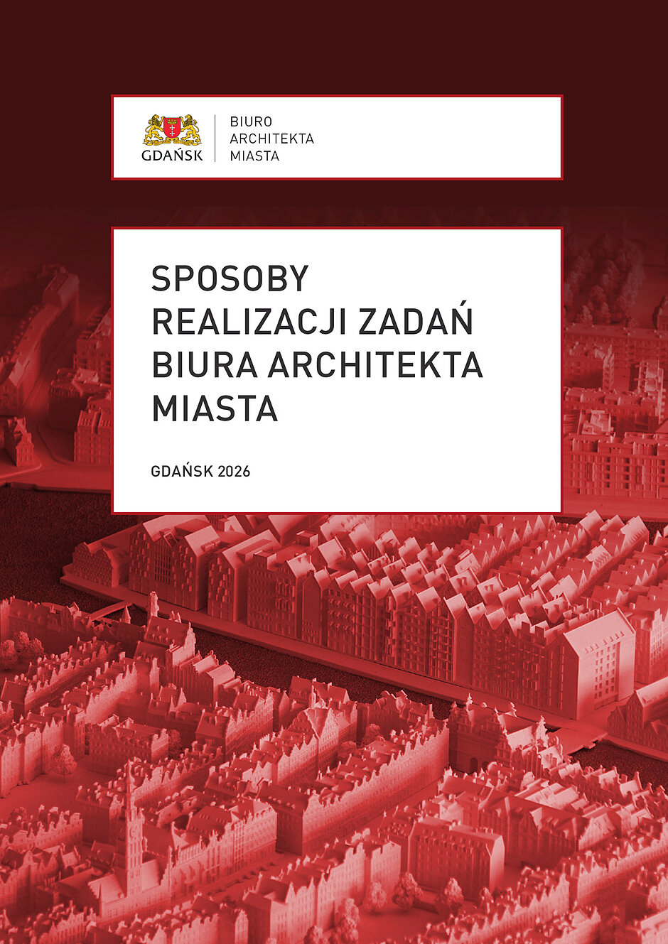 Sposoby realizacji zadań Biura Architekta Miasta, 2026 – web strona tytułowa