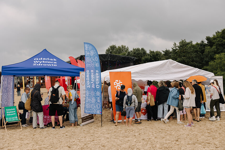 Plaża Zdrowej Skóry - lipiec w programie Gdańsk Wybiera Zdrowie
