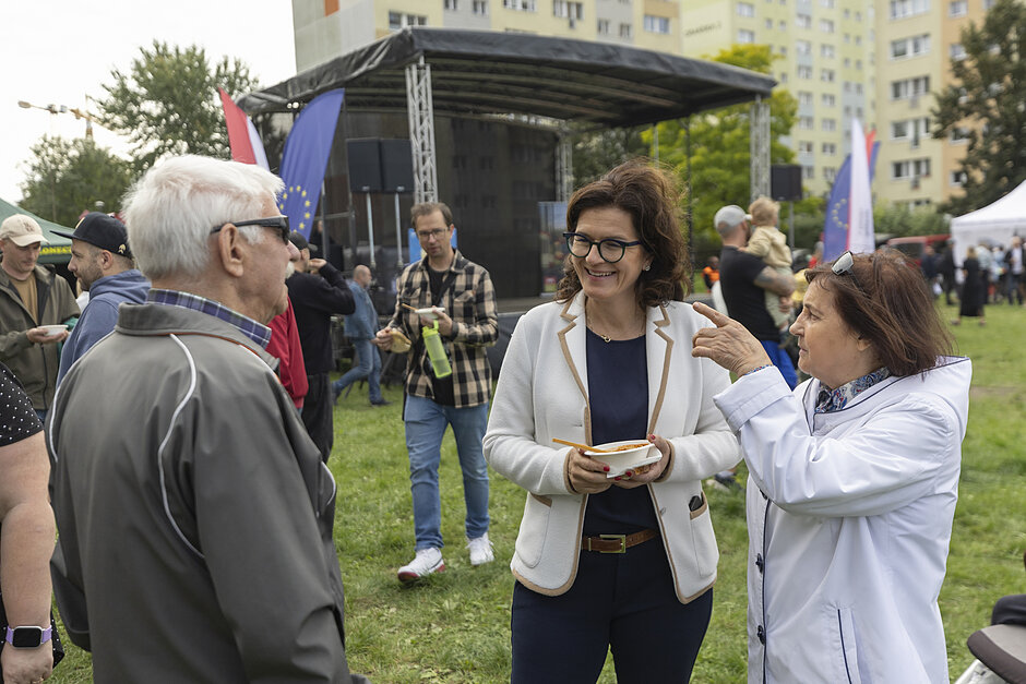 Prezydent Dulkiewicz w rozmowie z mieszkańcami