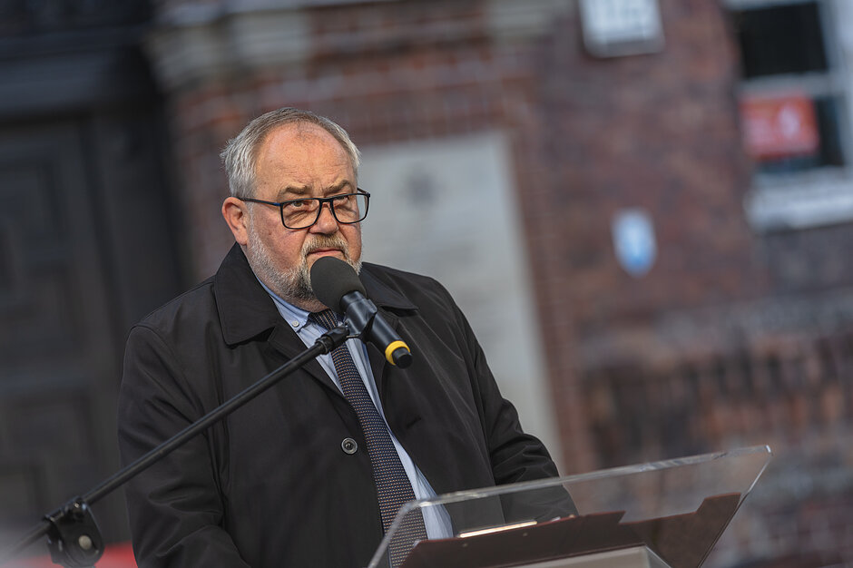 87. rocznica rozstrzelania Obrońców Poczty Polskiej w Gdańsku. Otwarcie nowej wystawy