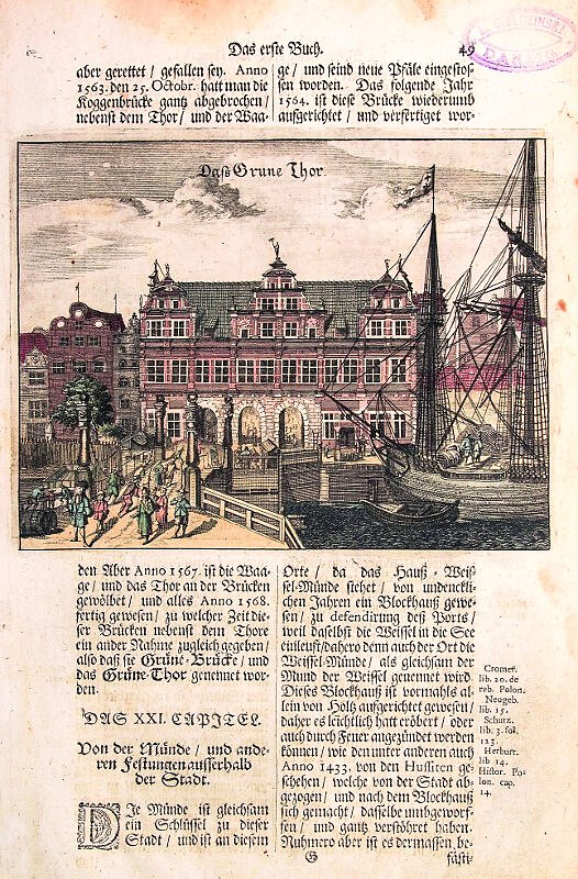 Brama_Zielona_od_strony_Motławy,_Der_Stadt_Dantzig…,_1688