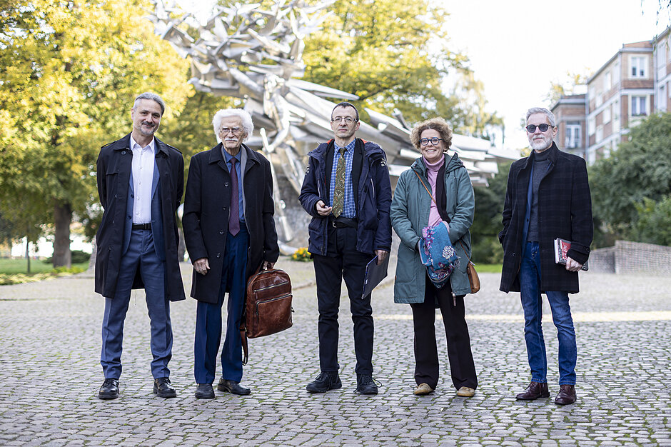 Dieter Schenk odwiedził Muzeum Poczty Polskiej