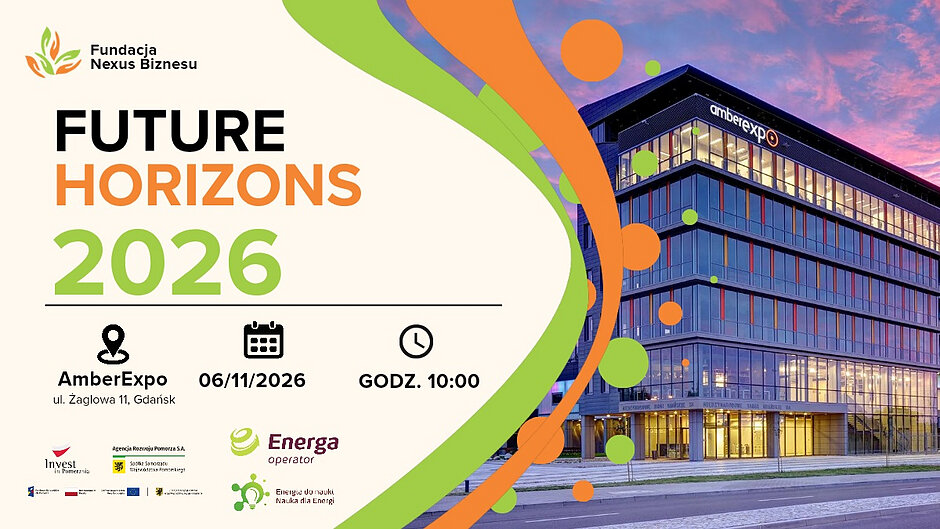 Grafika informująca o konferencji Future Horizons 2026