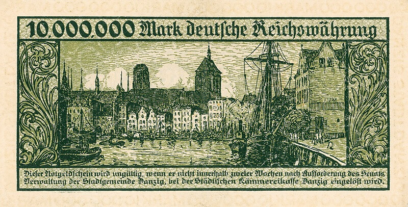 Banknoty_II_Wolnego_Miasta_Gdańska_z_rycinami_Bertholda_Hellingratha
