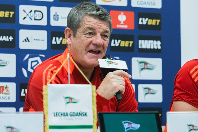 Konferencja przed meczem z Lechem