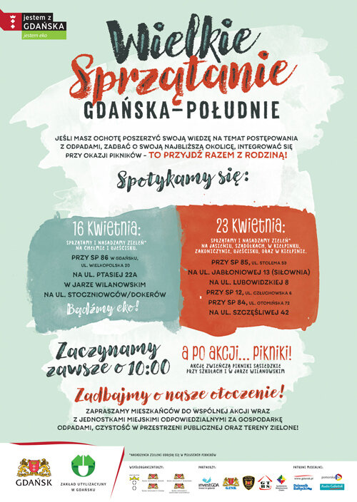 Plakat promujący akcję