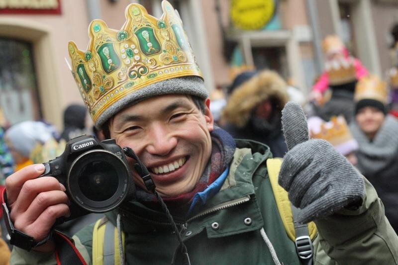 Ubiegłoroczny Orszak Trzech Króli sprowadził do Gdańska prawdziwego Króla ze Wschodu