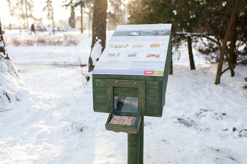 Jeden z pierwszych kaczkomatów uruchomiono 11 stycznia 2017 r. w Parku Oruńskim