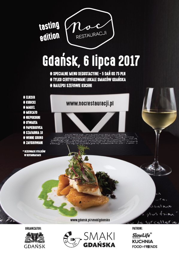 Zapraszamy na Noc Restauracji