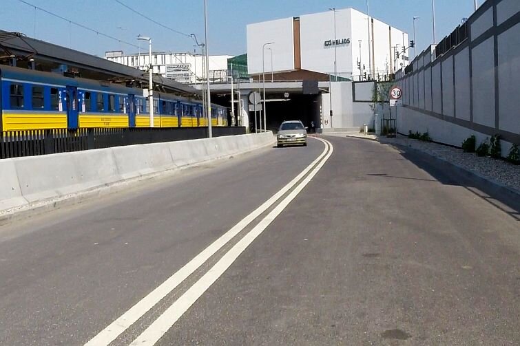 Ul. Nowe Podwale Grodzkie wraz z tunelem ma 1,5 km długości