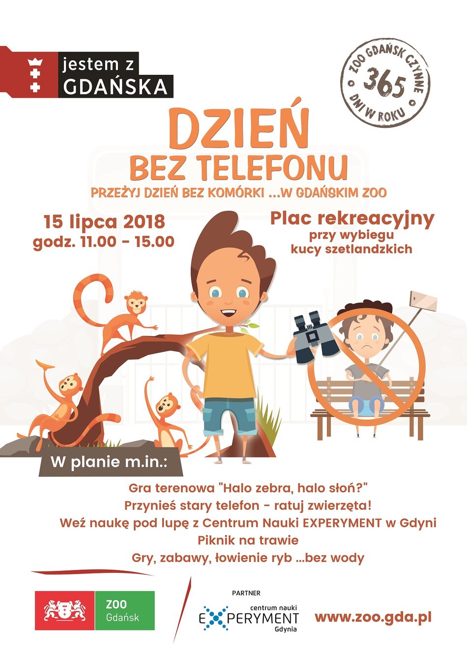 Zapraszamy na wspólne gry i zabawy w niedzielę 15 lipca. 