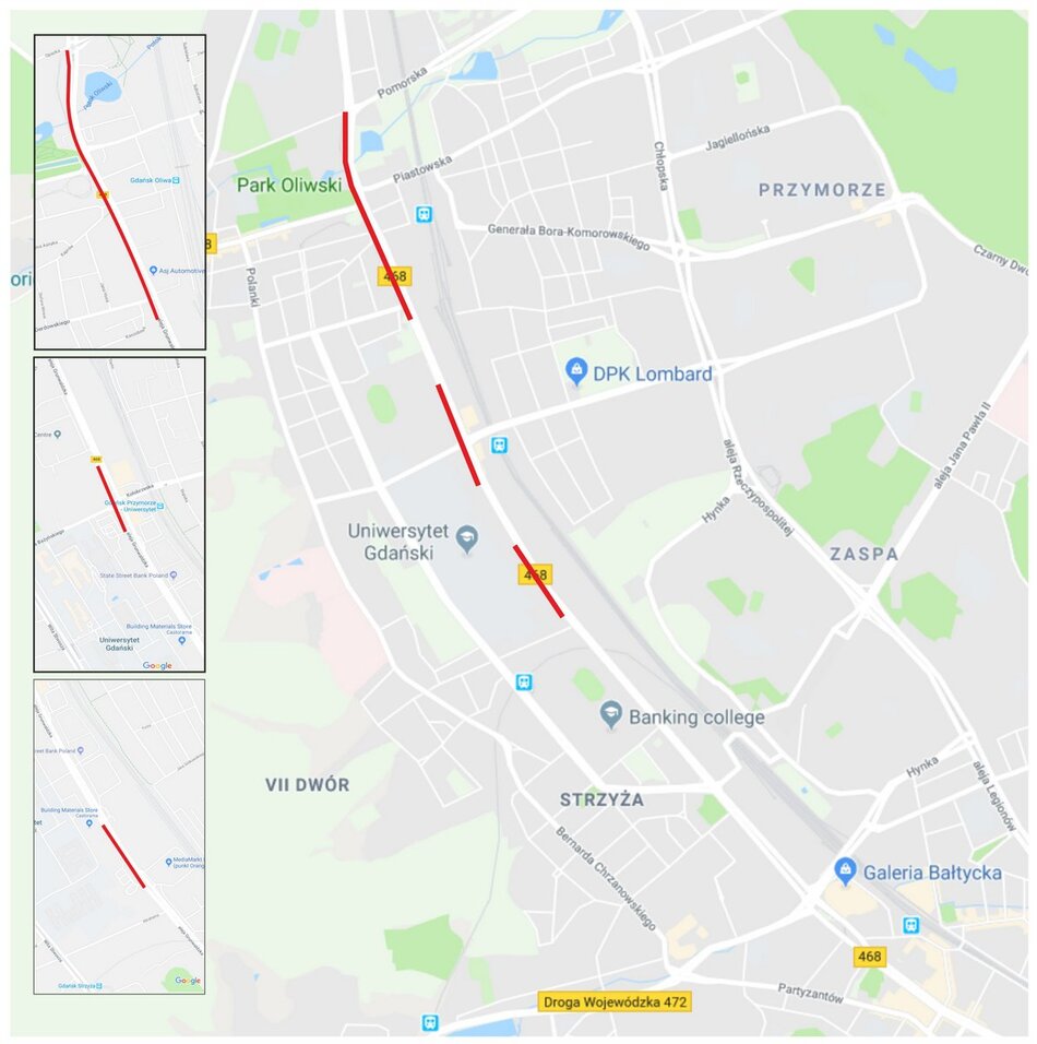 Zmiany w ruchu na al. Grunwaldzkiej