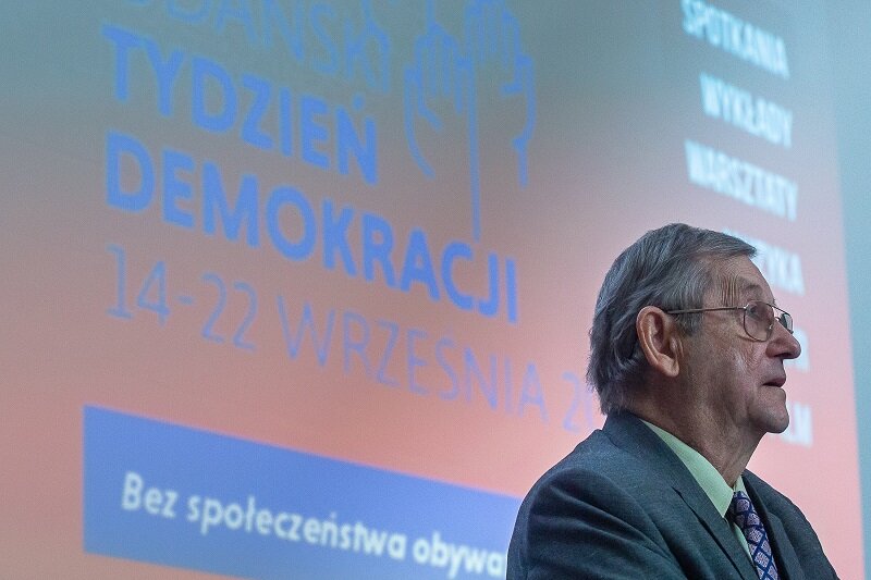 Prof. Norman Davies o Europie na zakręcie dyskutował w niedzielę, 16 września 2018 r. w ECS