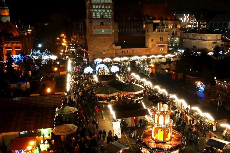 Jarmark Bożonarodzeniowy w Gdańsku, 2018 r.