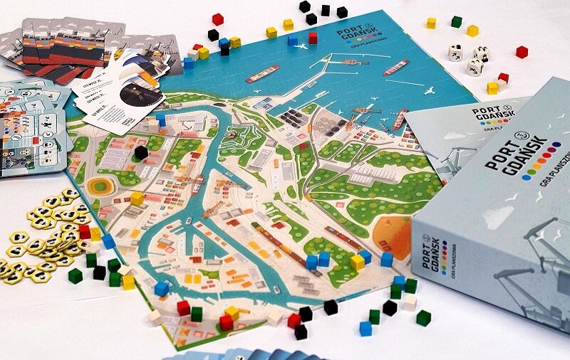 Portowy biznes na planszy: przeładunki, magazyny, statki pasażerskie...