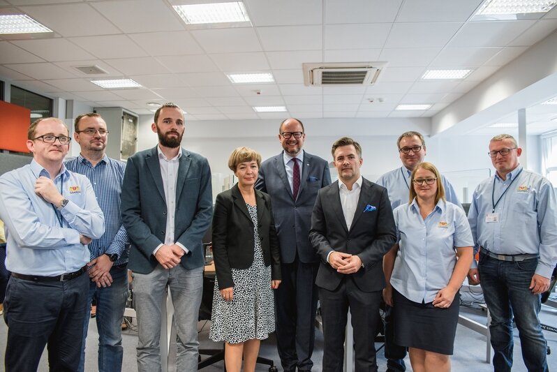 GCK w pełni funkcjonuje od września 2018, tu zdjęcie z konferencji prasowej na inaugurację działalności 
