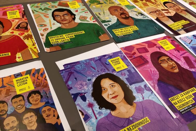 Maraton Pisania Listów to akcja Amnesty International, organizowana od wielu lat w ramach Międzynardowego Dnia Praw Człowieka